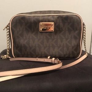 MK authentic jet set crossbody